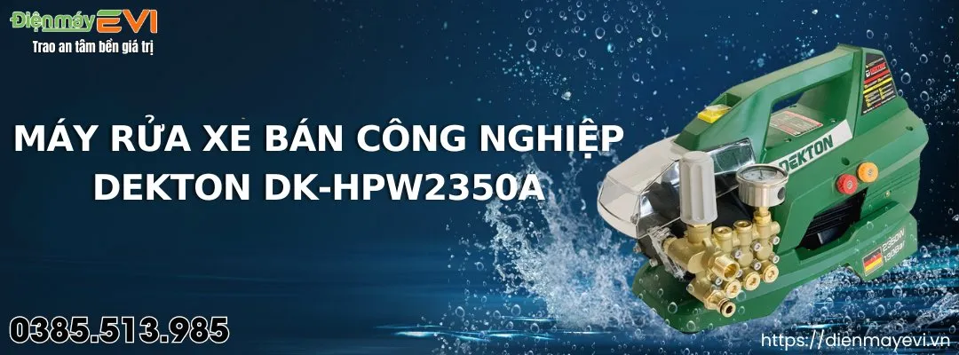 Máy rửa xe bán công nghiêp Dekton DK-HPW2350A