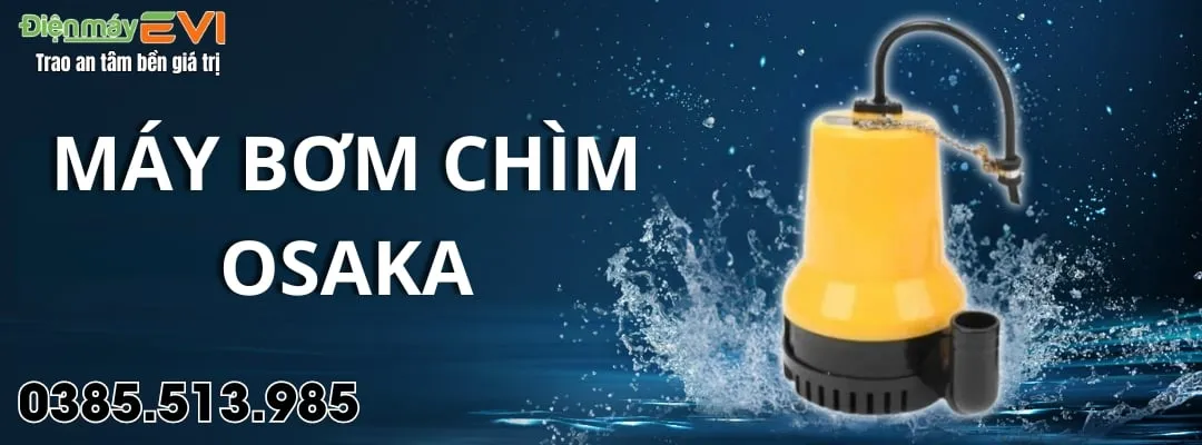 Khám Phá Máy Bơm Chìm Osaka BL-2512SI: Công Suất 65W, Hoạt Động Hiệu Quả Nhiều Giờ Liền