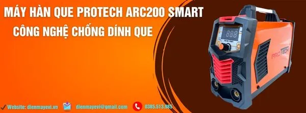 Máy hàn que Protech ARC200 Smart - Công nghệ chống dính que