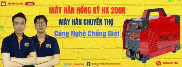 Máy hàn Hồng Ký HK 200K - Chế độ bảo vệ quá nhiệt, quá tải