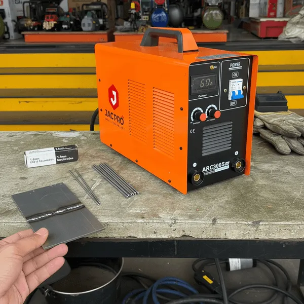 Máy hàn que Jacpro ARC300S MOS Hàn que 4.0mm liên tục với hiệu suất lên đến 80%
