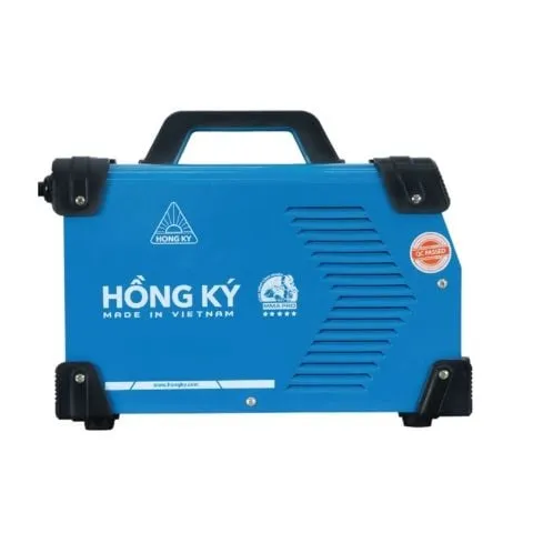 Máy hàn que Hồng Ký MMA250Pro Máy có thể hàn que 2.6 - 5mm, hàn que 4.0mm liên tục, hiệu suất 100%, và có thể hàn những loại que khó hàn