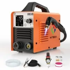 Máy cắt plasma Hitbox HBC45II cho đường cắt mịn trên thép carbon, thép không gỉ và nhôm.