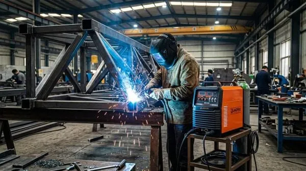 Máy hàn MIG công nghiệp JACPRO MIG-500 Công suất 500A mạnh mẽ, vận hành liên tục
