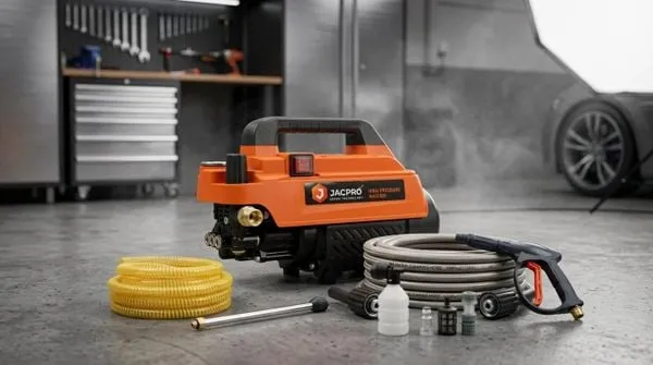 Máy rửa xe gia đình JACPRO JP 2800 Mô tơ dây đồng cảm ứng từ bền bỉ