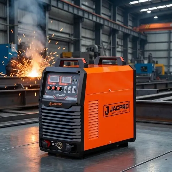 Máy hàn MIG công nghiệp JACPRO MIG-630 Dòng hàn lên đến 630A, chu kỳ tải 100%