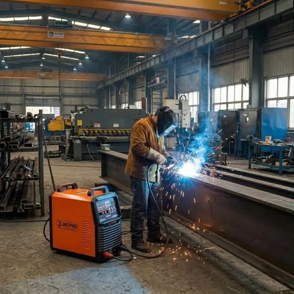 Máy hàn MIG công nghiệp JACPRO MIG-630 Dòng hàn lên đến 630A, chu kỳ tải 100%