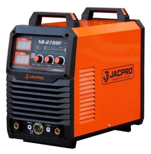 Máy hàn MIG công nghiệp JACPRO NB-270DF Hỗ trợ cả điện 1 pha 220V và 3 pha 380V