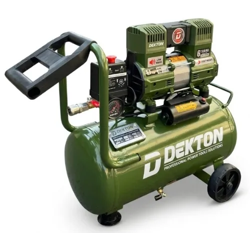 Máy nén khí không dầu Dekton DK-AC2918X Công suất 1.1HP, tốc độ 2850 vòng/phút, áp lực 7 Bar