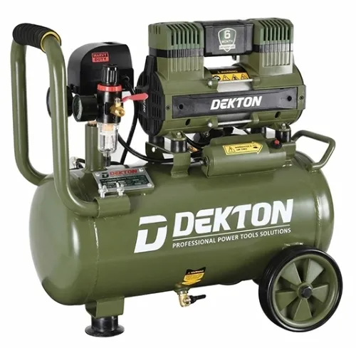 Máy nén khí không dầu Dekton DK-AC2925XPRO công suất 1.1HP tương đương 800W, áp lực 7 Bar