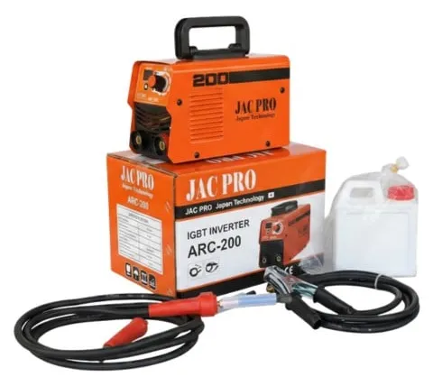Máy tẩy mối hàn inox Jacpro Clean ARC-200 hỗ trợ nhiều loại inox SUS201, SUS430 và SUS304