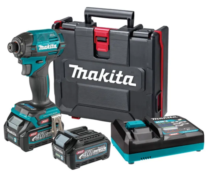 Máy bắn vít và chuyên vít pin Makita TD002G Được trang bị cơ chế mới “công nghệ lò xo kép”, siết vít nhẹ đến siết kim loại nặng