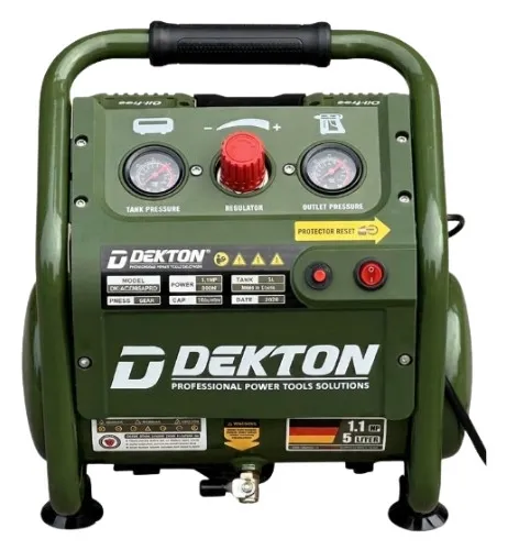 Máy nén khí không dầu Dekton DK-AC2906XPRO Công suất 1.1HP - Lên hơi đầy bình 18 giây