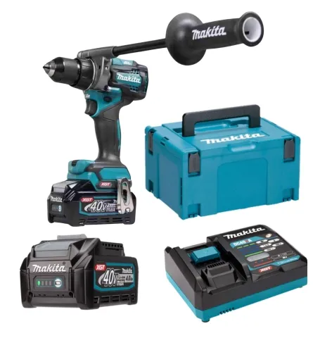 Máy khoan pin cầm tay Makita DF001GM201 Động cơ không chổi than giúp bạn làm việc trên mọi bề mặt vật liệu kể cả thép hay gỗ.