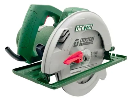 Máy cưa gỗ điện Dekton DK-185 Công suất 1500W đường kính lưỡi cắt 185mm. Dễ dàng điều chỉnh góc cắt nghiêng và chỉnh độ sâu khi cắt