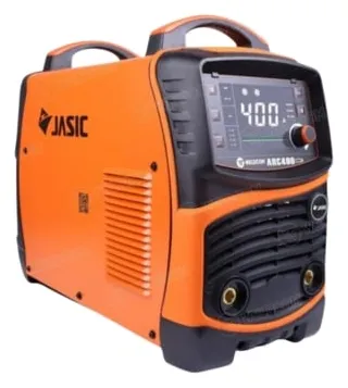 Máy hàn que Jasic ARC400 Z298II (JET 20) Dòng hàn tối đa lên tới 400A. Máy có khả năng hàn que 5.0mm liên tục