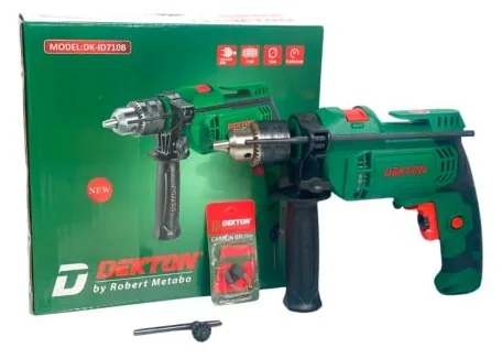 Máy khoan điện cầm tay DK-ID710B công suất 710W và tốc độ không tải 3300 vòng/phút