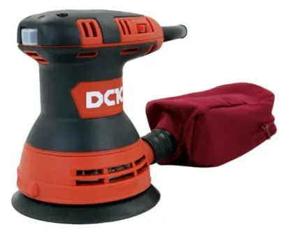 Máy chà nhám xoay tròn DCK KSA125 Với công suất mạnh mẽ lên đến 300W. Tốc độ không tải từ 4000-12000 vòng/phút