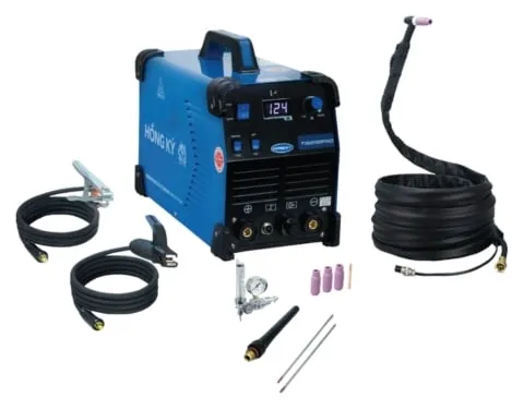 Máy hàn Tig Hồng Ký TIG 200Pro Thuận tiện hơn với chức năng hàn que (MMA) được tích hợp trên dòng máy hàn TIG