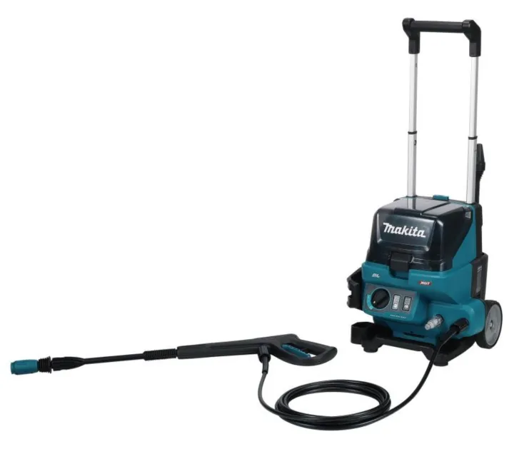 Máy rửa xe pin áp lực cao Makita HW001GZ Lượng nước tối đa lên đến 7 Lít/phút