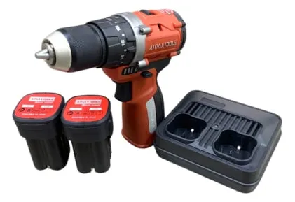 Máy khoan pin cầm tay Amaxtools AKI5510SM Với lực siết đáng kinh ngạc lên đến 55N.m và khả năng điều chỉnh 2 tốc độ.