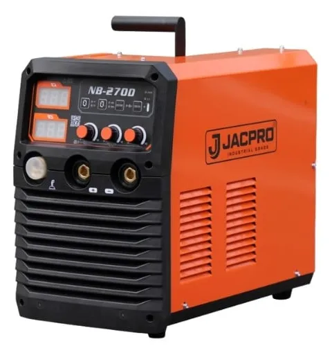 Máy hàn MIG JACPRO NB-270D sử dụng cả nguồn điện 1 pha 220V và 3 pha 380V