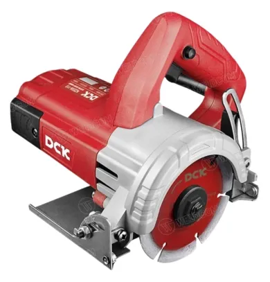 Máy cắt gạch DCK KZE06-110 Trang bị công suất lên đến 1800W cùng với tốc độ không tải 13500 vòng/phút.