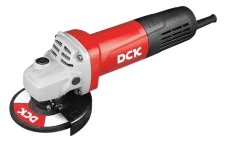 Máy mài góc DCK KSM13-100 Công suất 800W. Với tốc độ không tải lên đến 12000 vòng/phút.