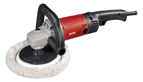 Máy đánh bóng DCK KSP04-180 Có đường kính đĩa đánh bóng lên đến 180mm. Kèm công suất 1400W