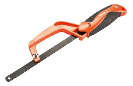 Khung cưa sắt mini 10 inch 250mm Kendo-30575 Lưỡi cưa thép carbon cao cấp, độ bền cao, cắt chính xác.