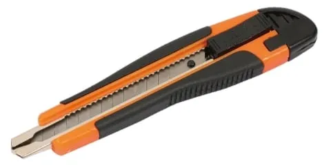 Dao rọc giấy 18mm Kendo-30615 với lưỡi dao rộng 18mm
