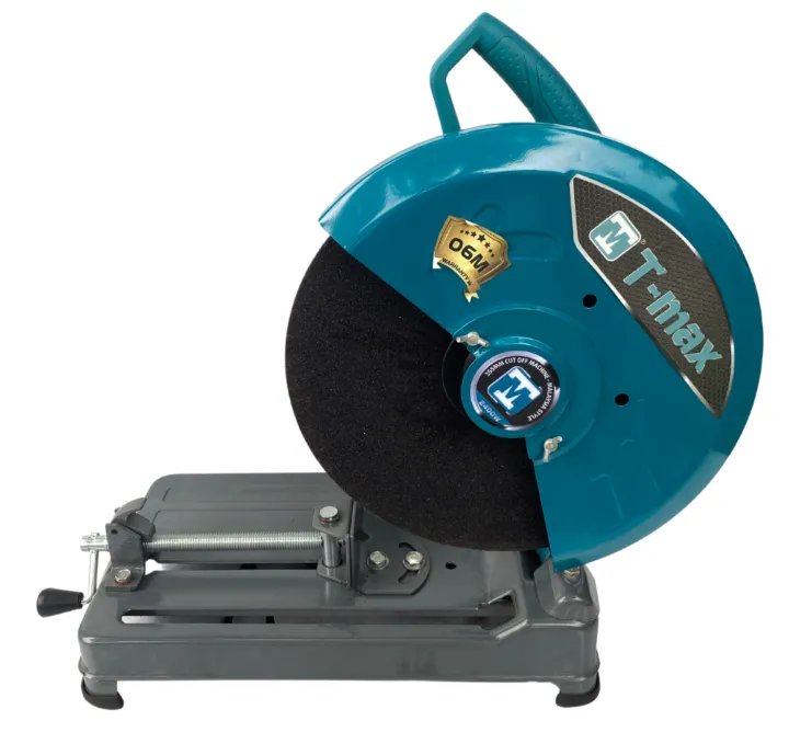 Máy cắt sắt TMAX TM-355 Sử dụng mô tơ lõi đồng mạnh mẽ với công suất lớn 2400W