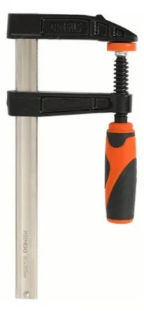Kẹp chữ F kích thước 120mm*600mm  Kendo - 40424 Đặc biệt cứng cáp, chịu lực cao, thanh ray gia cường 6 mặt chất lượng cao
