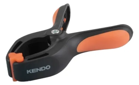 Kẹp lò xo tay cầm bọc nhựa TPR kích thước 3 inch 84mm Kendo-40101