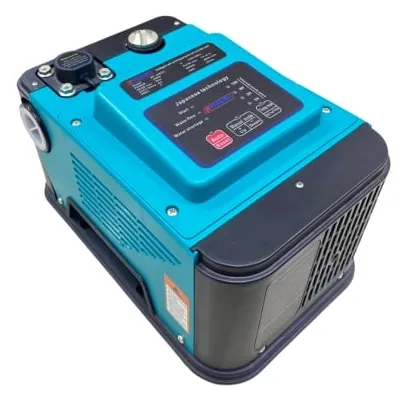 Máy bơm tăng áp thông minh Rymaru RY-500(A) Công suất 500W, cột áp 35m. Lưu lượng 2m³/h, đường kính hút - xả 25mm.