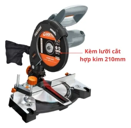 Máy cắt đa năng Dekton DK-CN210A Công suất 1500W kèm lưỡi cắt hợp kim 210mm