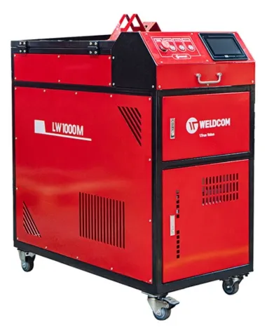 Máy hàn laser Weldcom LW1000M hàn nhanh gấp 5 - 10 lần hàn TIG, hàn dày 3 - 5mm