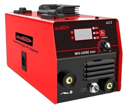 Máy hàn mig Redbo MIG 220SE mini. Công nghệ Inverter IGBT Digital, ổn định dòng hàn, tăng chất lượng mối hàn