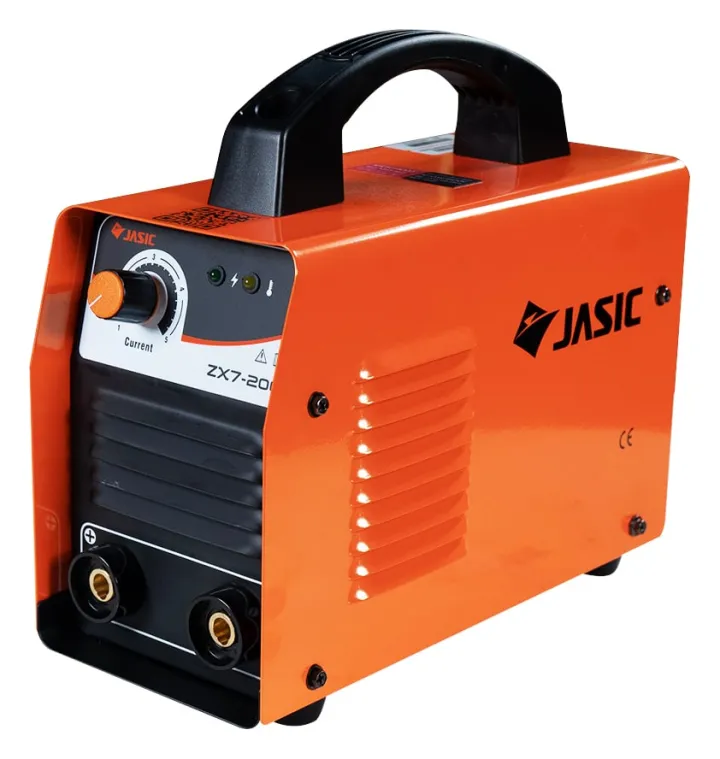 Máy hàn que Jasic ZX7-200E Hàn que 2.5mm liên tục hiệu suất 85%. Hàn que 3.2mm liên tục hiệu suất 40%