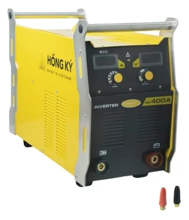 Máy hàn que Hồng Ký HK400A hàn que 5.0mm liên tục, công suất đúng 400A hiệu suất 100%