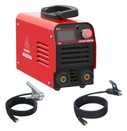 Máy hàn que Hồng Ký HKM1250E hàn que 2.6 - 3.2mm ổn định. Thiết kế nhỏ gọn, chỉ 2.9kg