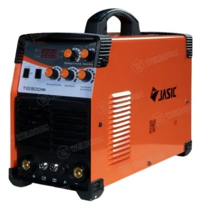Máy hàn tig lạnh Jasic TIG 300 (W229) Máy có chức năng hàn TIG lạnh và TIG thường, hàn que. Hàn độ dày vật liệu từ 0.4 - 10mm