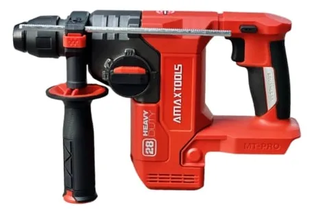 Máy khoan bê tông pin Amaxtools A3CN285M động cơ không chổi than, lực đập 2.6J hiệu suất cao