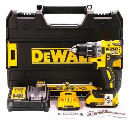 Máy khoan pin Dewalt DCD791M2-B1 Khoan thép 13mm, khoan gỗ 40mm. Tốc độ không tải đến 2000 vòng/phút