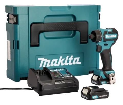Máy khoan vặn vít dùng pin Makita DF032DSAE công suất đầu ra 250W, cho khả năng khoan và vặn vít mạnh mẽ