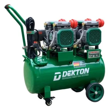 Máy nén khí không dầu Dekton DK-AC3950Plus công suất 4.0HP, lên hơi cực nhanh chỉ 42 giây