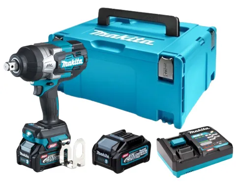Máy siết bulong pin Makita TW001GM201 lực siết đến 1630Nm (1.200 ft·lbs) và mở lên đến 2000Nm