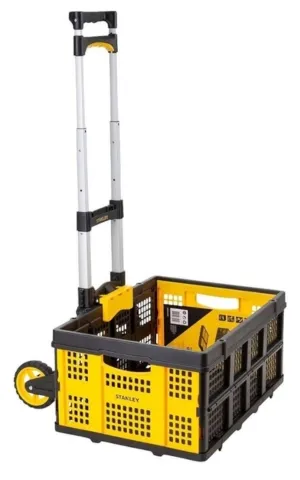 Xe đẩy hàng 2 bánh gấp gọn Stanley FT509 Kèm rổ đựng (kết hợp FT501 + FT505)