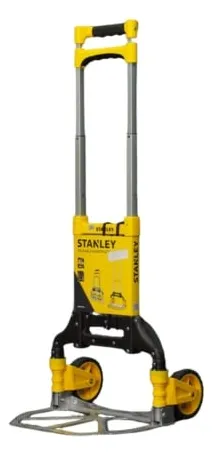 Xe đẩy hàng 2 bánh gấp gọn Stanley FT516 Hợp kim nhôm cao cấp, giúp khung nhẹ và cứng chắc. Gấp và mở xe chỉ trong vài giây