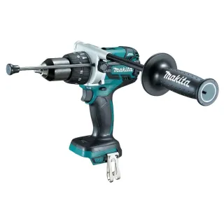 Máy khoan pin cầm tay Makita DHP481Z Có khả năng khoan và vặn vít đòi hỏi khắt khe nhất trong gỗ, nề và kim loại. Mô-men xoắn khóa 125Nm Max mang lại sức mạnh mạnh mẽ